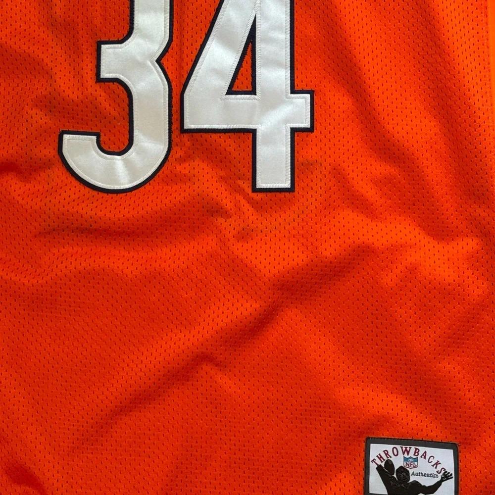 Mitchell & Ness Orange Walter Payton Athletic Jersey - Picture 9 of 15